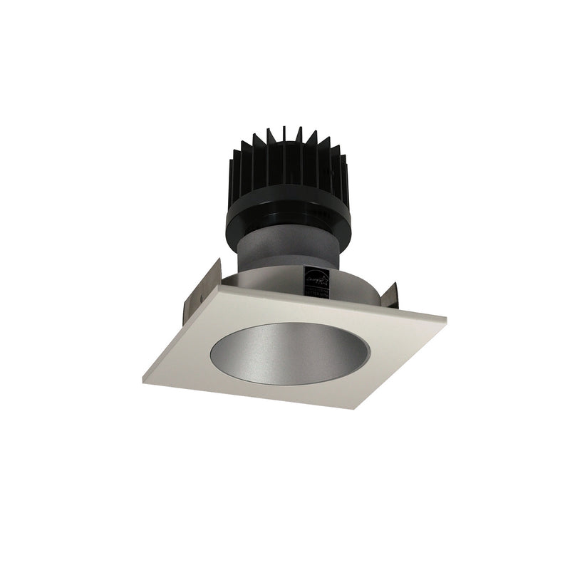 Nora Lighting NIO-4SNDC30XHW/HL Non-Adjustable Trim, Haze Reflector / White Flange