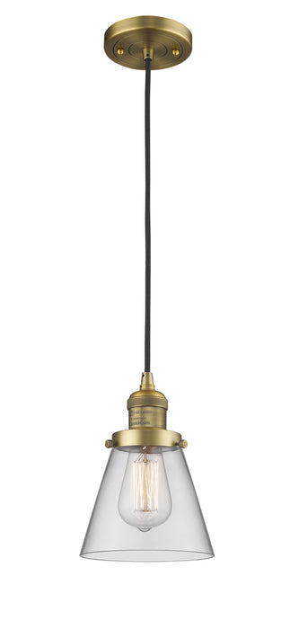 Innovations 201C-BB-G62-LED LED Mini Pendant, Brushed Brass