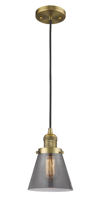Innovations 201C-BB-G63-LED LED Mini Pendant, Brushed Brass