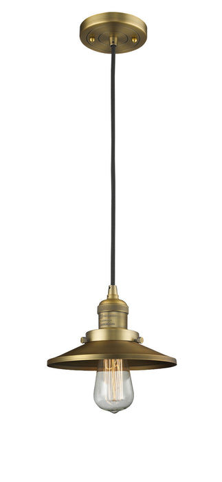 Innovations 201C-BB-M4-LED LED Mini Pendant, Brushed Brass