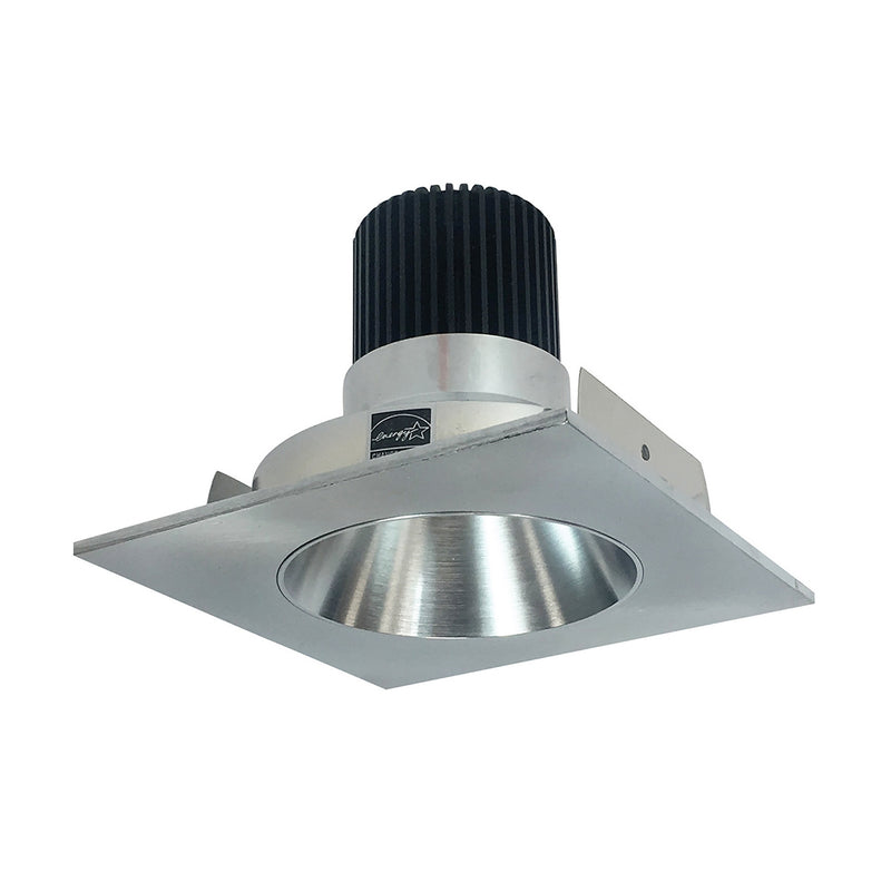 Nora Lighting NIO-4SNDC50XNN 4" Sq. Deep Cone Regress, Natural Metal Reflector / Natural Metal Flange