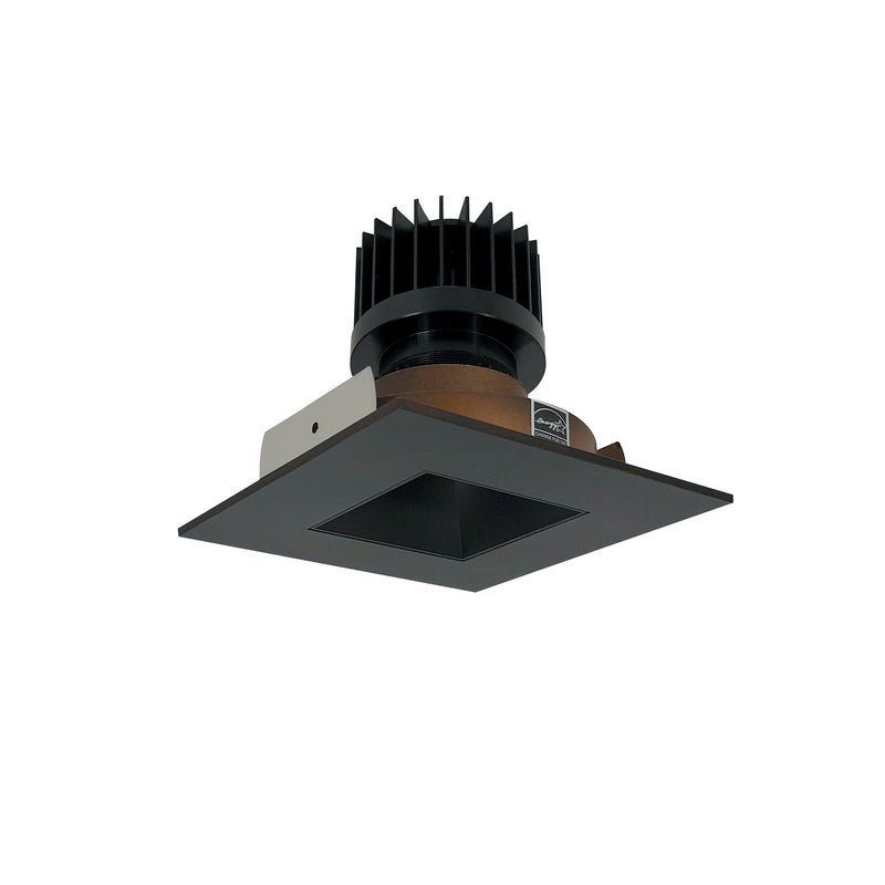 Nora Lighting NIO-4SNDSQ50XBZ/HL Non-Adjustable Trim, Bronze Reflector / Bronze Flange