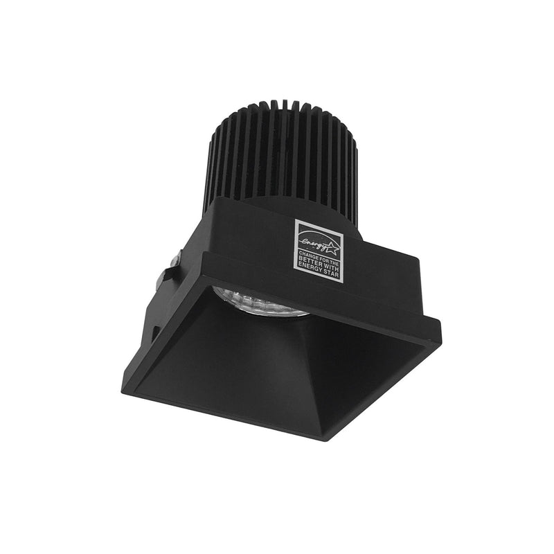 Nora Lighting NIO-4STLNDC35XBB/10 4" Sq. Trimless Deep Reg. Cone,, Black