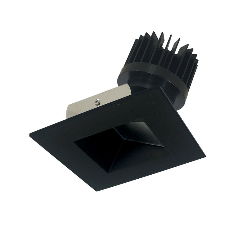 Nora Lighting NIO-4SW30XBB/HL Non-Adjustable Trim, Black Reflector / Black Flange