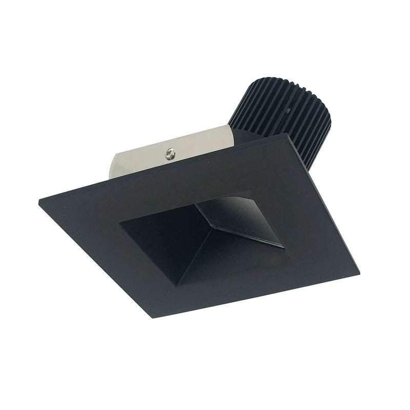 Nora Lighting NIO-4SW50XBB/10 Non-Adjustable Trim, Black Reflector / Black Flange