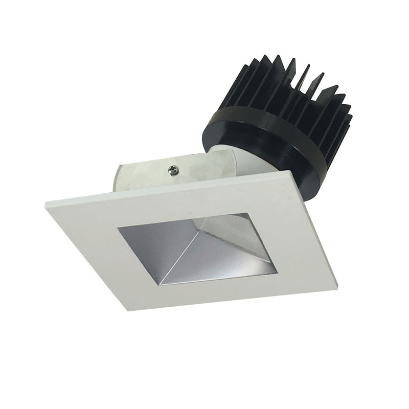 Nora Lighting NIO-4SW50XHW/HL Non-Adjustable Trim, Haze Reflector / White Flange