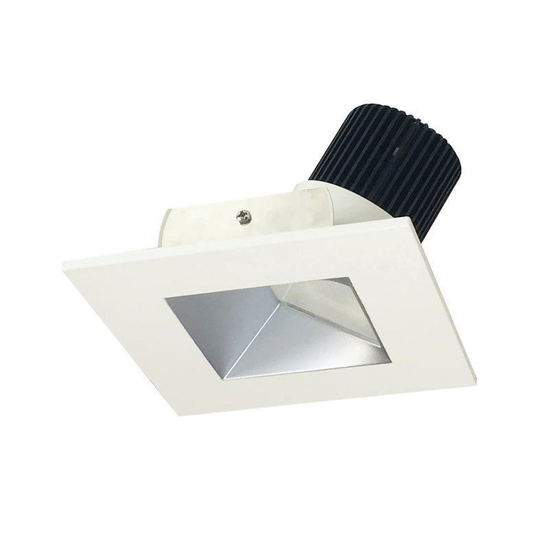 Nora Lighting NIO-4SWCDXHW Non-Adjustable Trim, Haze Reflector / White Flange