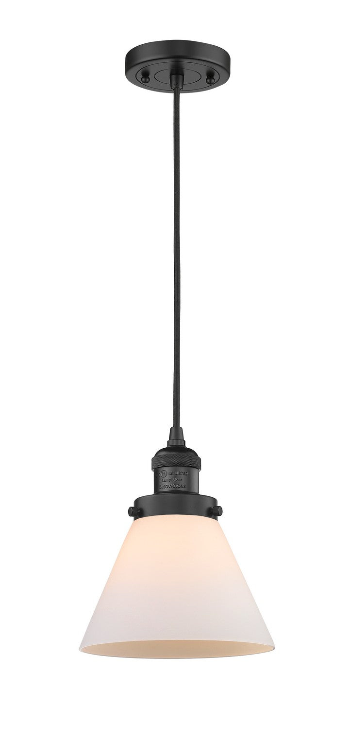 Innovations 201C-BK-G41-LED LED Mini Pendant, Matte Black