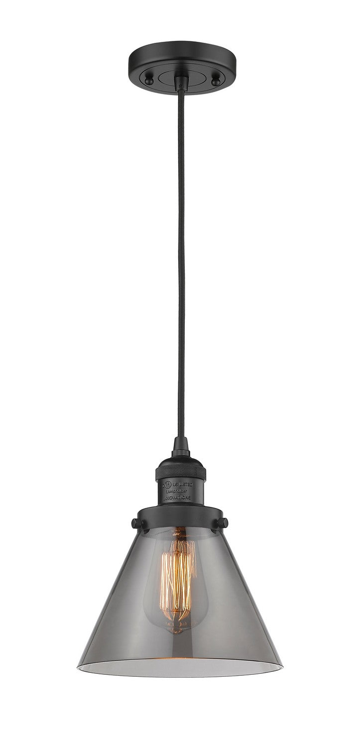 Innovations 201C-BK-G43-LED LED Mini Pendant, Matte Black