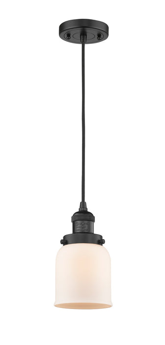 Innovations 201C-BK-G51-LED LED Mini Pendant, Matte Black