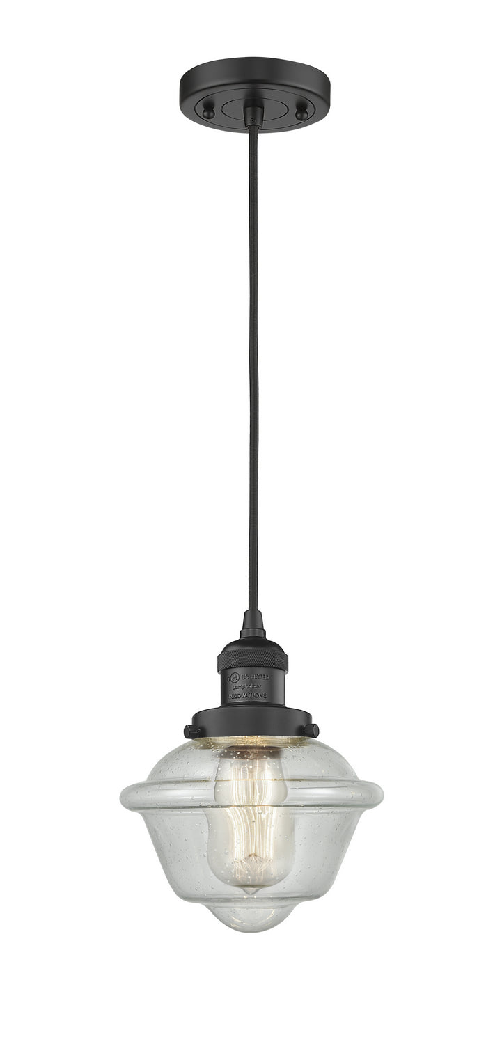 Innovations 201C-BK-G532-LED LED Mini Pendant, Matte Black