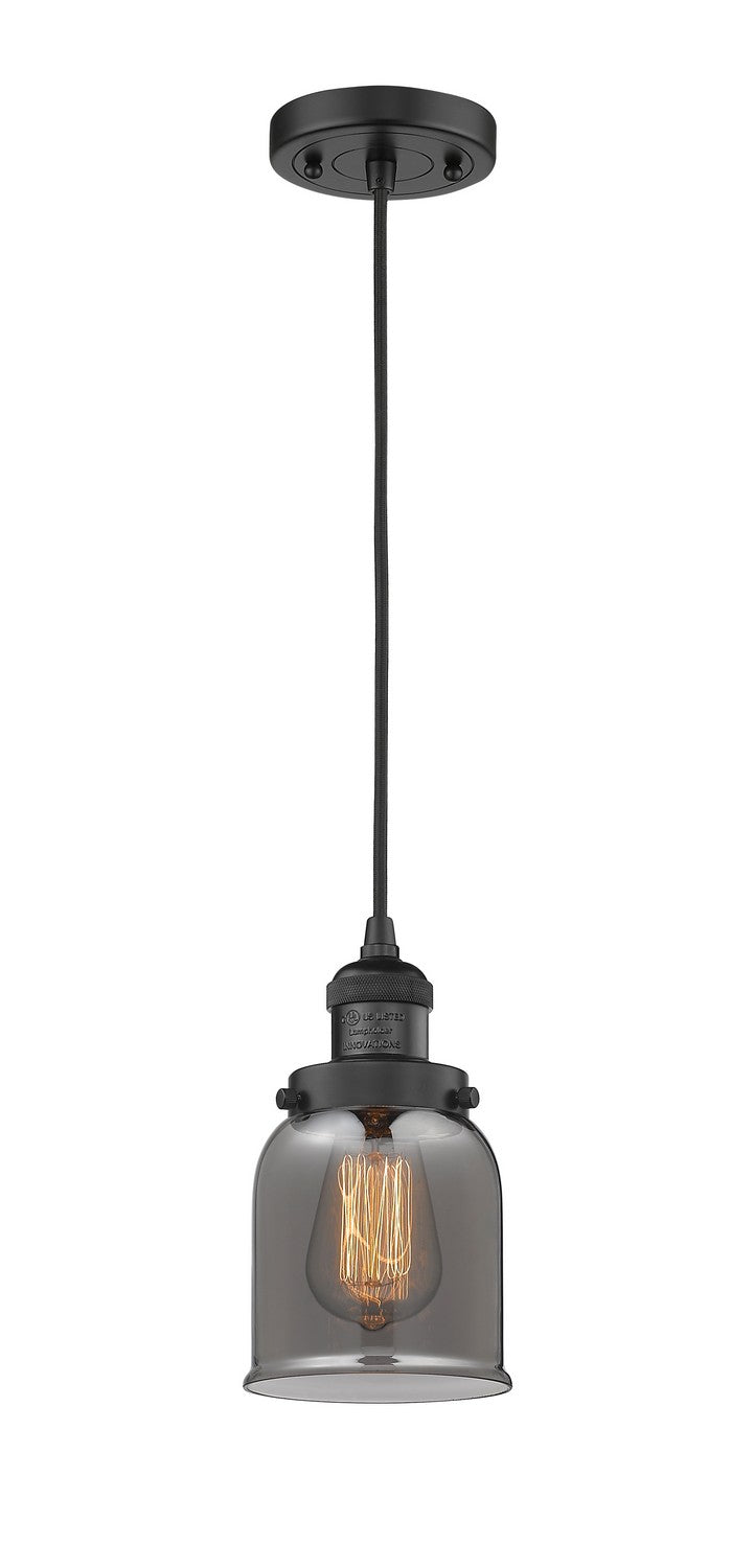 Innovations 201C-BK-G53-LED LED Mini Pendant, Matte Black