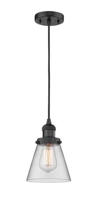 Innovations 201C-BK-G62-LED LED Mini Pendant, Matte Black