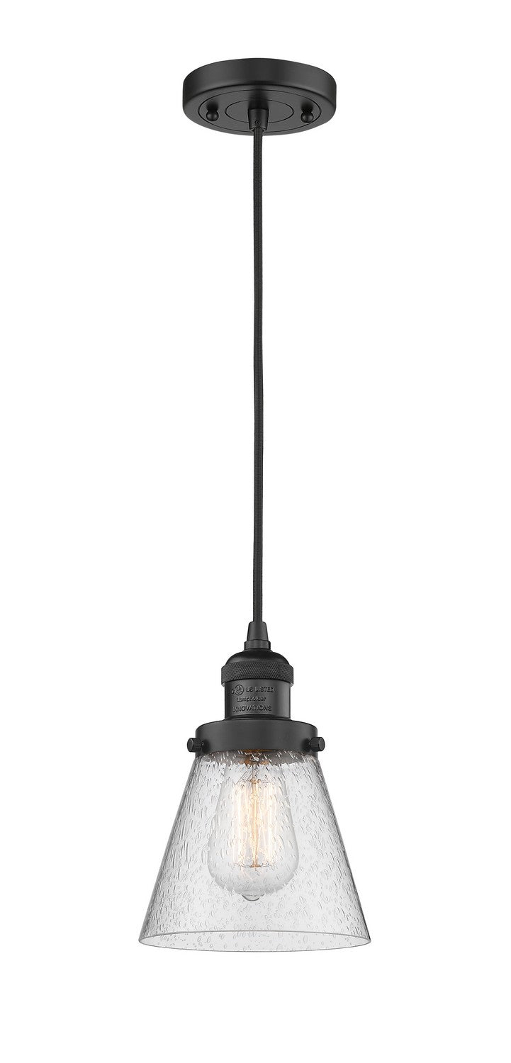 Innovations 201C-BK-G64-LED LED Mini Pendant, Matte Black