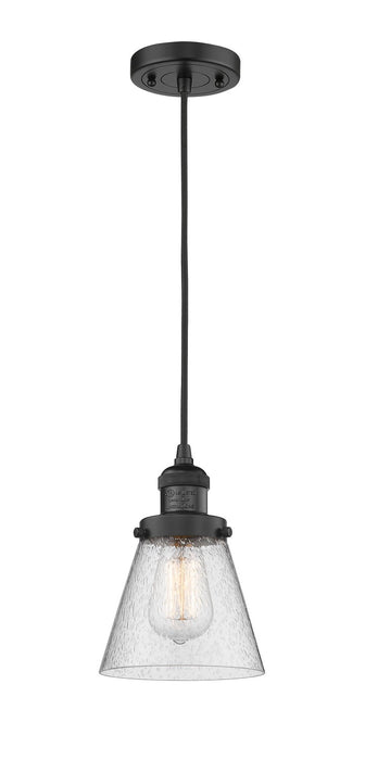 Innovations 201C-BK-G64-LED LED Mini Pendant, Matte Black