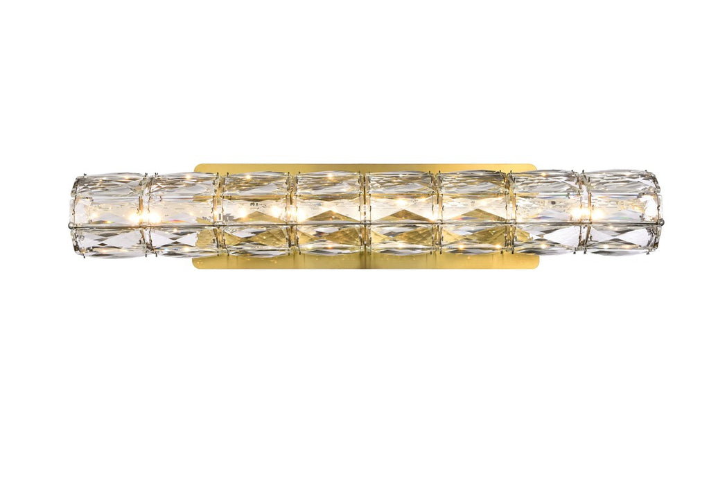 Elegant Lighting 3501W24G LED Wall Sconce, Gold
