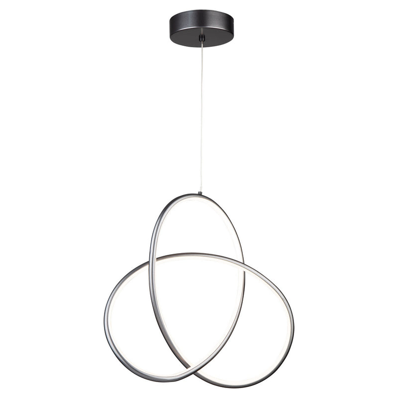 Artcraft AC7648GR LED Pendant, Grey