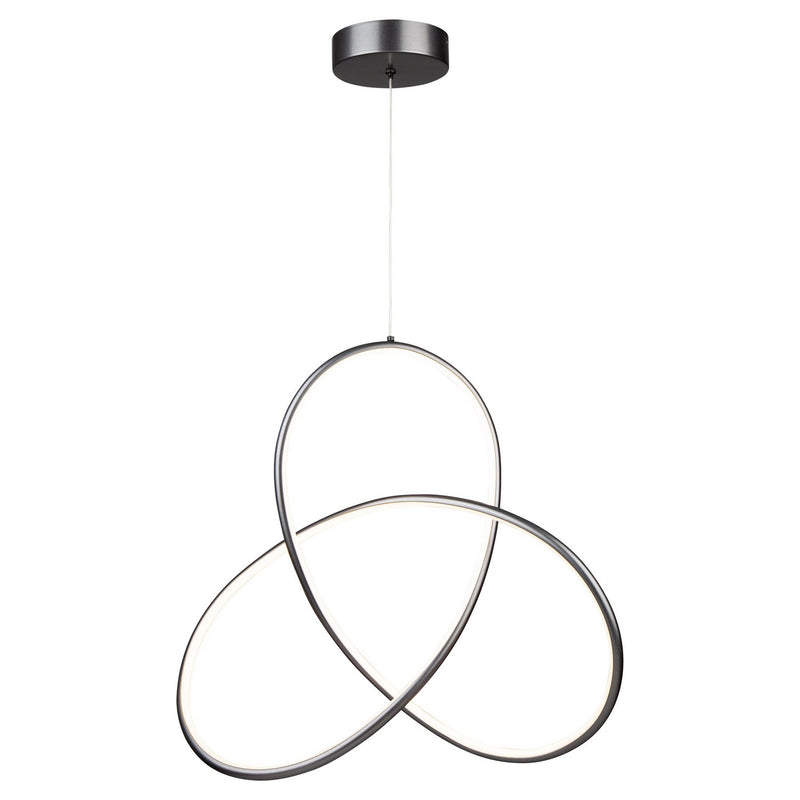 Artcraft AC7649GR LED Pendant, Grey