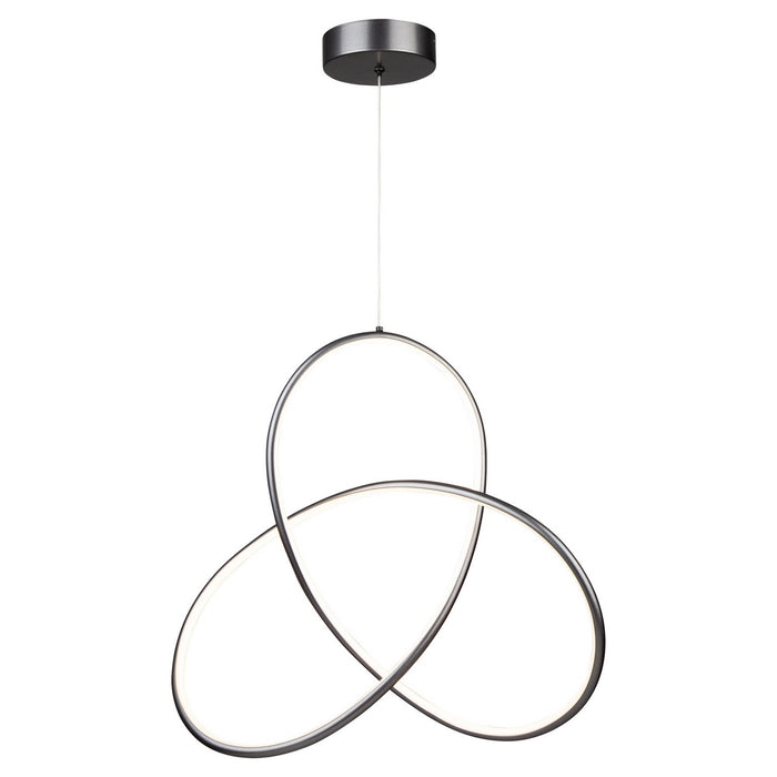 Artcraft AC7649GR LED Pendant, Grey