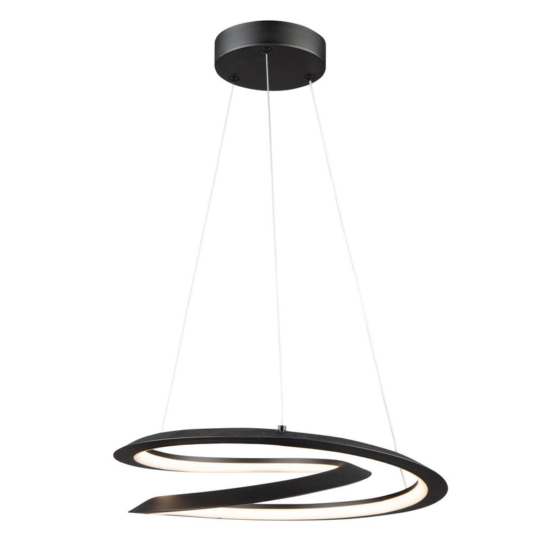 Artcraft AC7677BK LED Pendant, Black