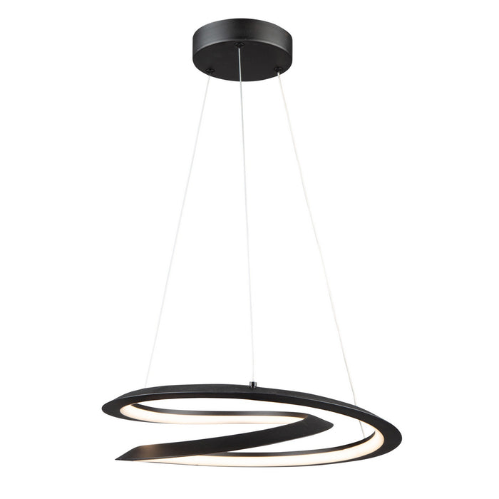 Artcraft AC7677BK LED Pendant, Black