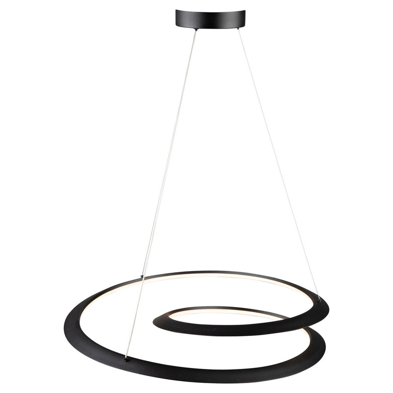 Artcraft AC7678BK LED Pendant, Black