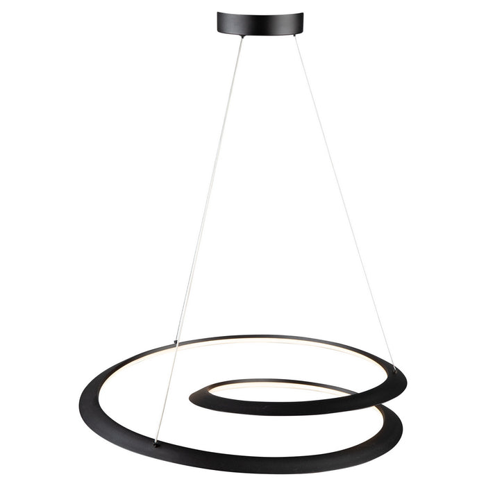 Artcraft AC7678BK LED Pendant, Black