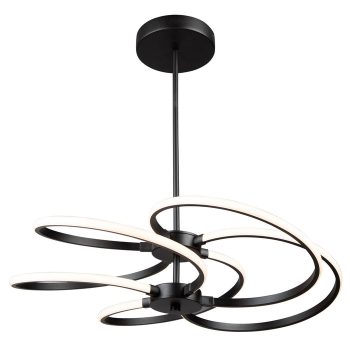 Artcraft AC7689BK LED Pendant, Black