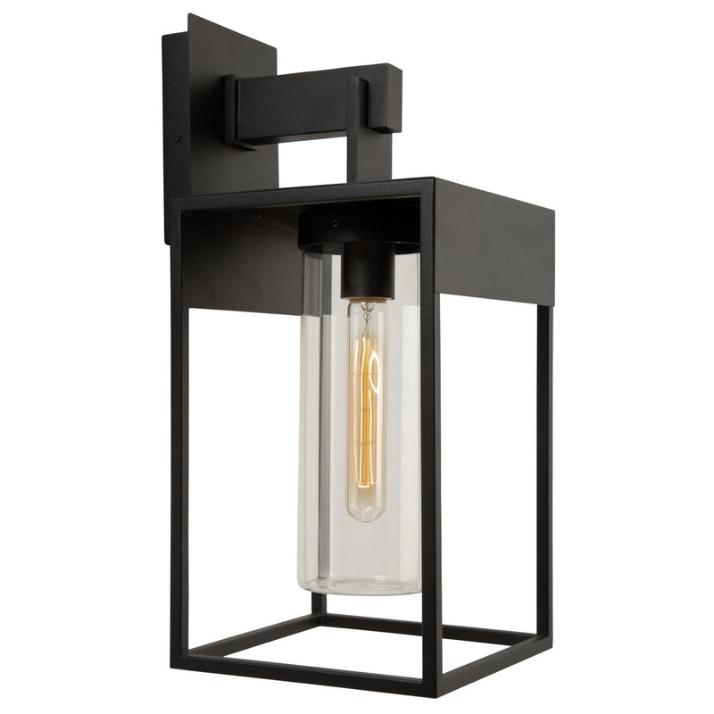 Artcraft AC8272BK One Light Outdoor Wall Mount, Black