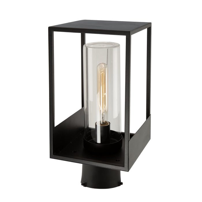 Artcraft AC8273BK One Light Outdoor Lantern, Black