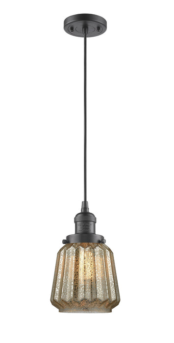 Innovations 201C-OB-G146-LED LED Mini Pendant, Oil Rubbed Bronze
