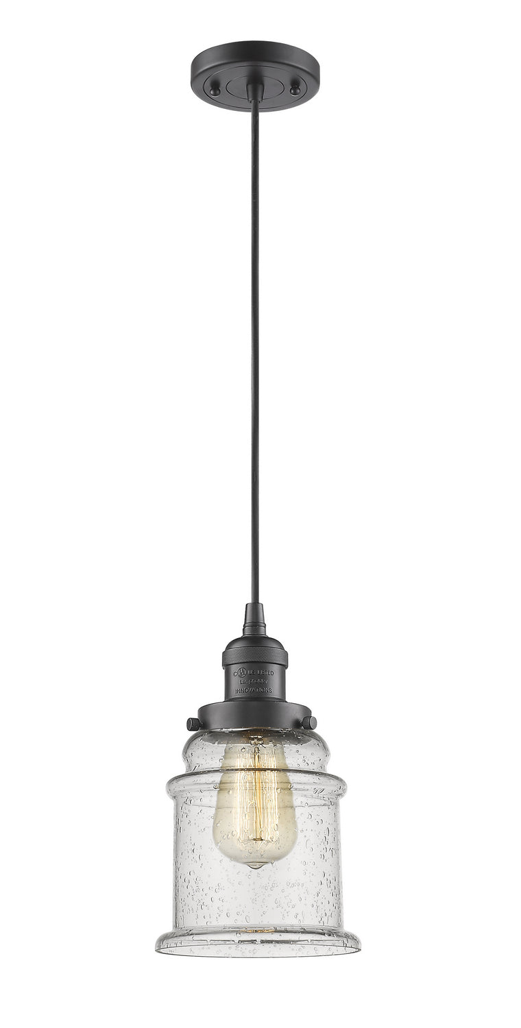 Innovations 201C-OB-G184-LED LED Mini Pendant, Oil Rubbed Bronze
