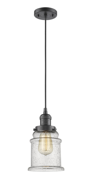 Innovations 201C-OB-G184-LED LED Mini Pendant, Oil Rubbed Bronze