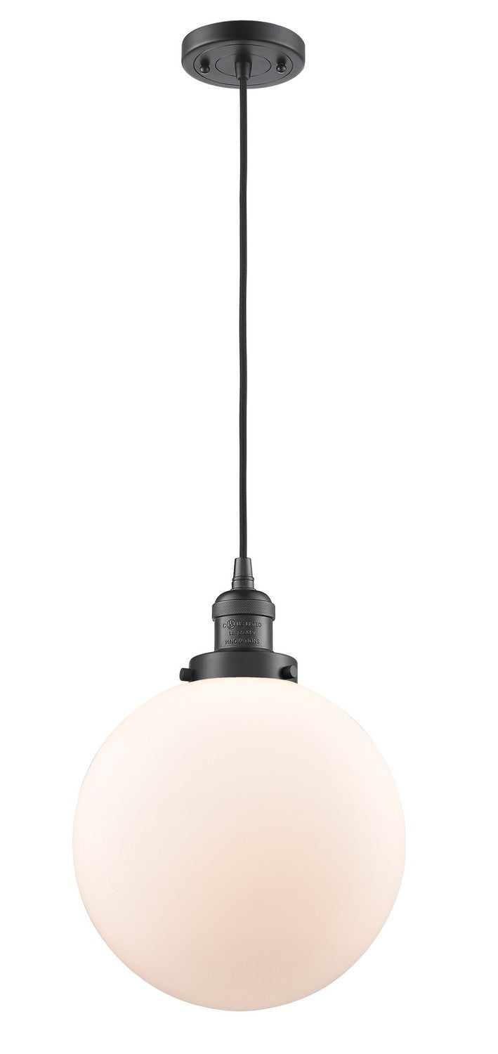 Innovations 201C-OB-G201-10-LED LED Mini Pendant, Oil Rubbed Bronze