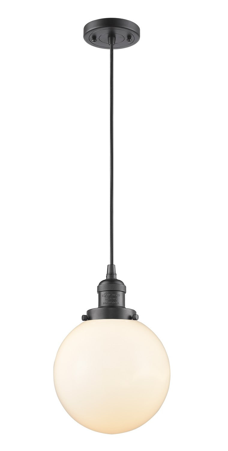 Innovations 201C-OB-G201-8-LED LED Mini Pendant, Oil Rubbed Bronze
