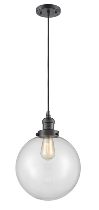 Innovations 201C-OB-G202-10-LED LED Mini Pendant, Oil Rubbed Bronze