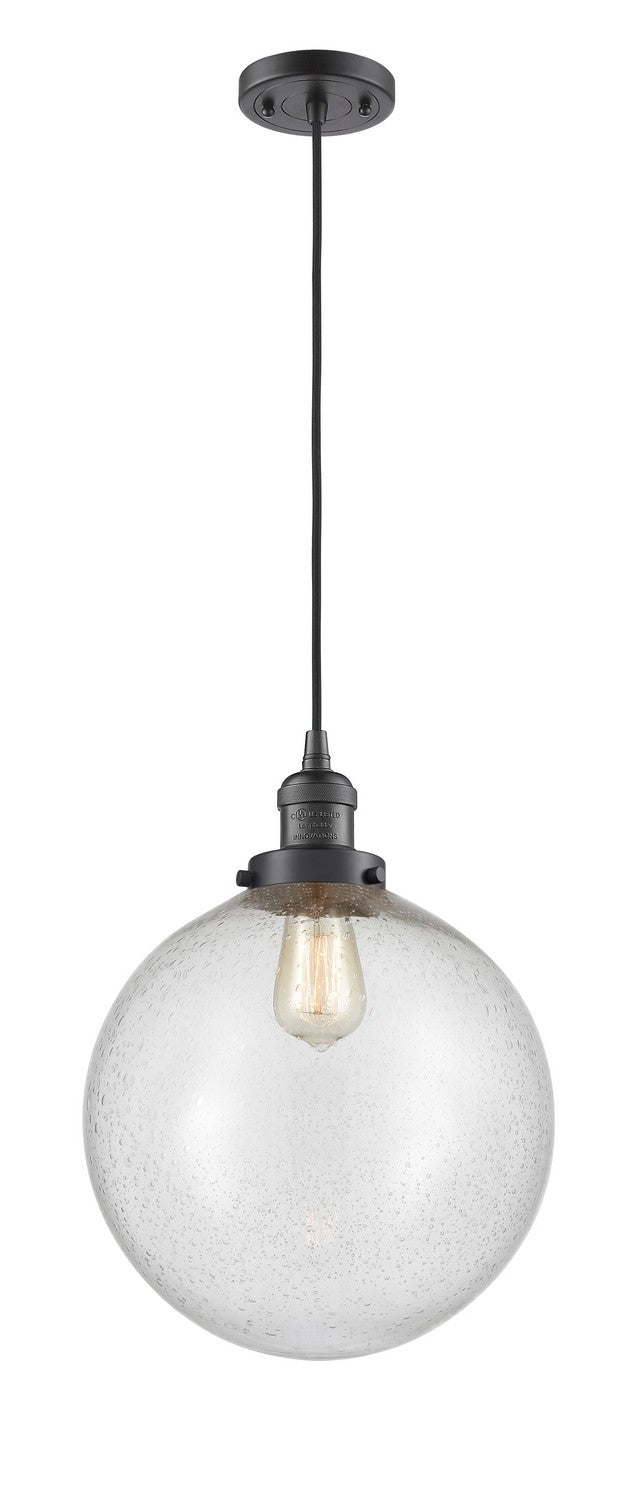 Innovations 201C-OB-G204-12-LED LED Mini Pendant, Oil Rubbed Bronze