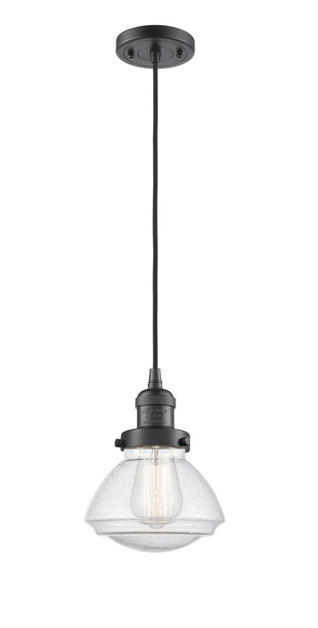 Innovations 201C-OB-G324-LED LED Mini Pendant, Oil Rubbed Bronze