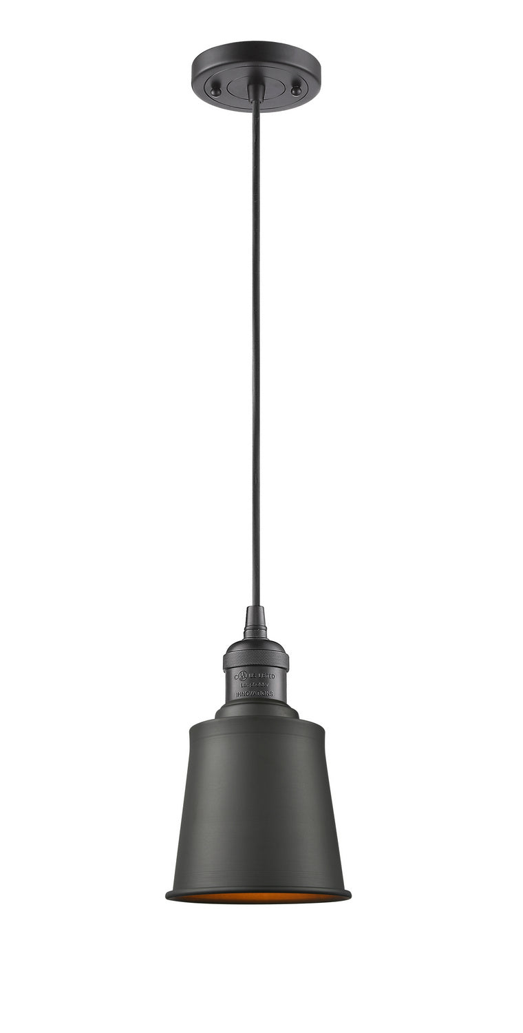 Innovations 201C-OB-M9-OB One Light Mini Pendant, Oil Rubbed Bronze