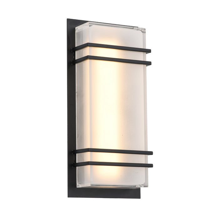 Artcraft AC9191BK LED Outdoor Wall Mount, Black