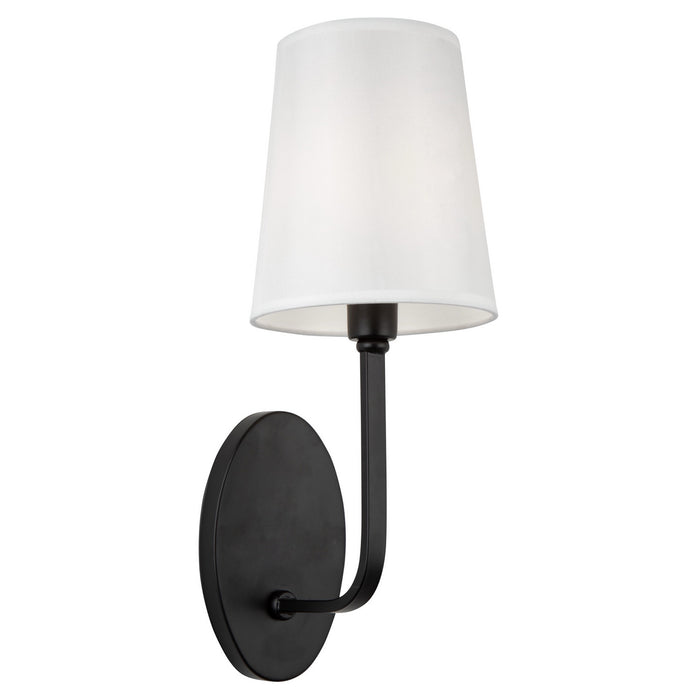 Artcraft SC13337BK One Light Wall Sconce, Black