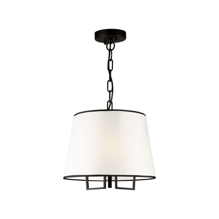 Artcraft SC13340BK Three Light Pendant, Black