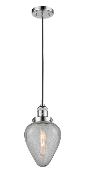 Innovations 201C-PC-G165 One Light Mini Pendant, Polished Chrome