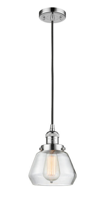Innovations 201C-PC-G172 One Light Mini Pendant, Polished Chrome