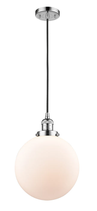 Innovations 201C-PC-G201-10-LED LED Mini Pendant, Polished Chrome