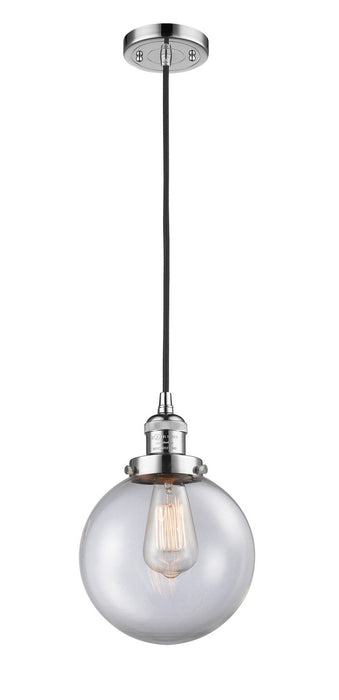 Innovations 201C-PC-G202-8-LED LED Mini Pendant, Polished Chrome