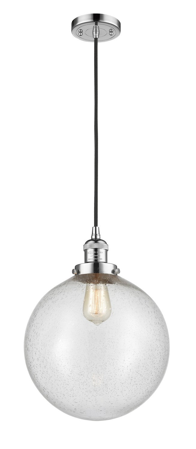 Innovations 201C-PC-G204-12-LED LED Mini Pendant, Polished Chrome