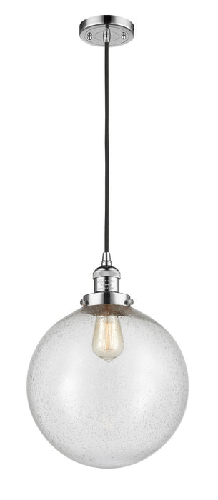 Innovations 201C-PC-G204-12-LED LED Mini Pendant, Polished Chrome