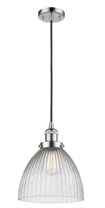 Innovations 201C-PC-G222 One Light Mini Pendant, Polished Chrome