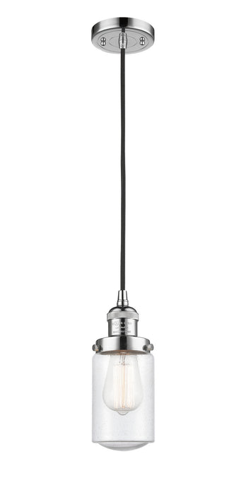 Innovations 201C-PC-G314 One Light Mini Pendant, Polished Chrome